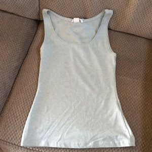 NWT Fitted Tank Top Cool Greenish Gray Color